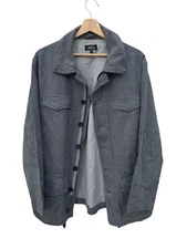 A.P.C. Cotton Seersucker Jacket  Size S  APC