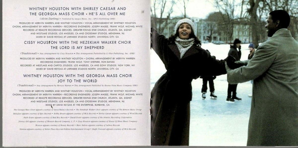 欧2LP Whitney Houston The Preachers Wife (Original Soundtrack Album) 19658702191 Arista /00520 The Preacher's Wife Original Soundtrack 2 LP – Whitney