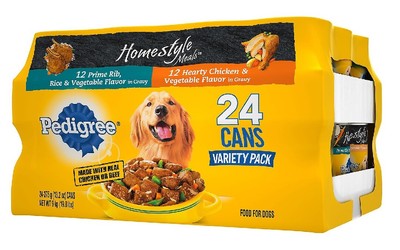 pedigree dog food cans 24 pack
