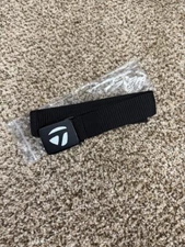 NEW TaylorMade Cut to Length Web Belt (Black) Uncut FREE SHIPPING