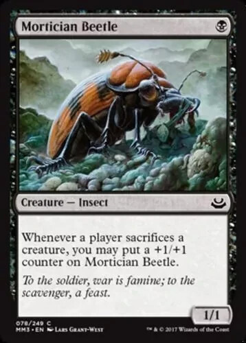 Maggiolino Mortician - quasi nuovo - Modern Masters 2017 - mtg - Foto 1 di 1
