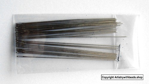 30 GROSSES AUGE 2 in 55mm Auffädelnadeln Stahl Auffädeln Nadeln Easy Thread KIT013 - Bild 4 von 8