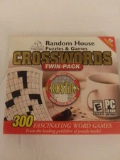 COSMI Random House Crosswords & Crostics for Windows on CD-ROM Brand New