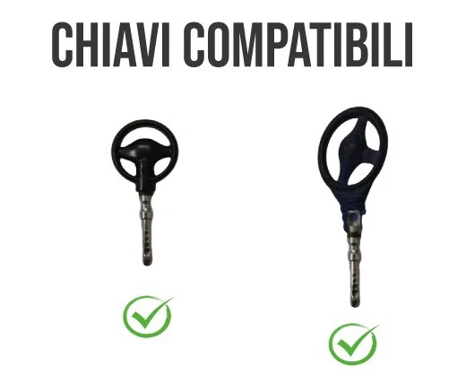 TESTA DI RICAMBIO IMPUGNATURA PER CHIAVE BLOCK SHAFT COLORI VARI BLOCKSHAFT v2 - Immagine 2 di 4