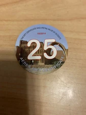 IRAQ EMBASSY NOT AAFES EFI NAAFI POG  2014  25c UNC -- MILITARY TOKEN CHIT