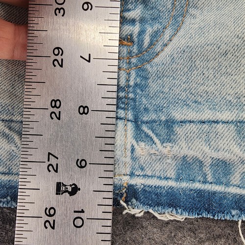 ZARA Mini Skirt Womens Small Blue Denim - Picture 7 of 7