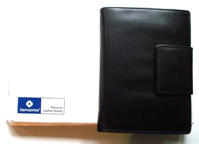 Samsonite Groß Herren Börse/Brieftasche/ Portmonee echt Leder mit viel Stauraum