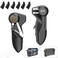 Game Controller Triggers with 6 Finger Sleeves for Android iPad Tablet Computer