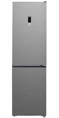 Wolkenstein Kühl-Gefrierkombination Kühlschrank Inox Design WKG456ENFDIX 456 L