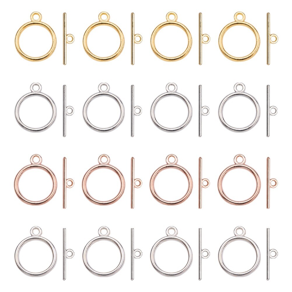 60Sets Mix Colors Alloy OT buckle set diy jewelry Necklace Bracelet accessories