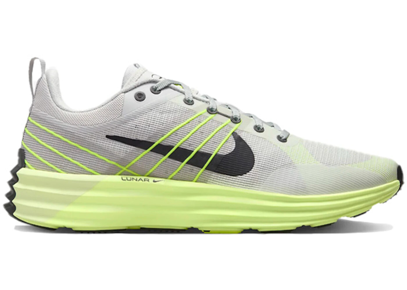 Мужские кроссовки Nike Lunar Roam Neutral Grey Volt Neon Black Nby HV0812-011