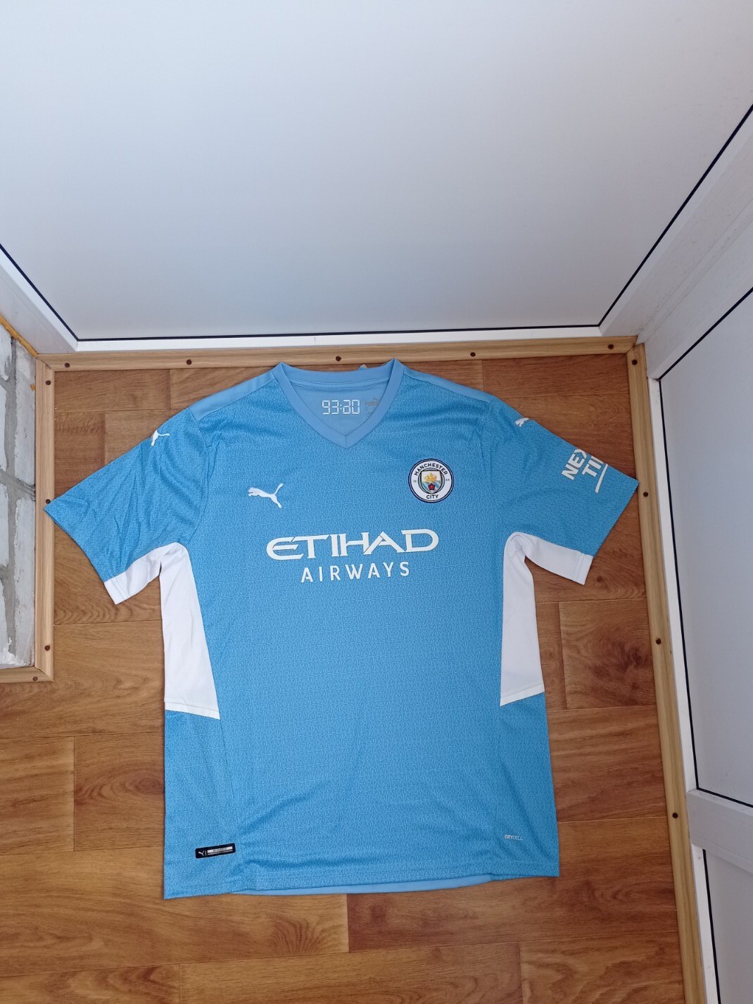 Puma Manchester City 2021-2022 Men’s Size XXL 2XL Soccer Jersey Replica Jersey