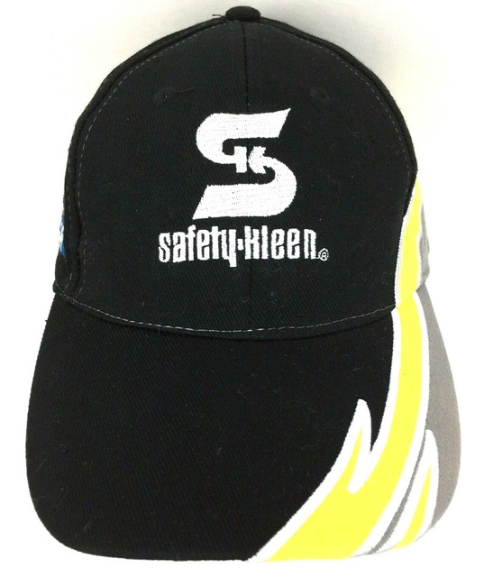 Safety Kleen Hat Nascar Racing Cap All Over Logo Strapback Baseball