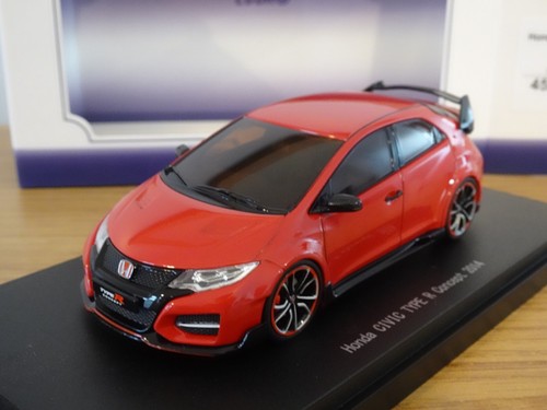 EBBRO HONDA CIVIC TYPE R CONCEPT 2014 FK2 RED CAR MODEL 45234 1:43 - 第 1/3 張圖片