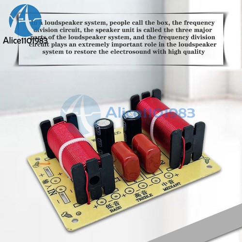 150 W 3-Wege Audio Crossover Board professionelle Lautsprecher Teiler Audio Splitter - Bild 7 von 12