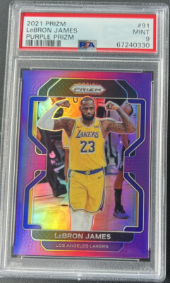 その他 PURPLE PRIZM /50 LEBRON JAMES LEBRON JAMES 2021 PRIZM PURPLE PRIZM PSA MINT 9 10/99 | eBay