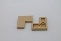 Lego 10X Fliese Ecke 2X2 Tile Corner 14719 Beige Tan