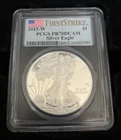 2015-W Proof $1 American Silver Eagle PCGS PR70DCAM - First Strike