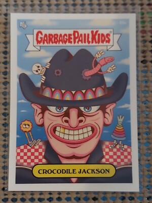 2021 GARBAGE PAIL KIDS BTS CROCODILE JACKSON (#3c) LIMITED PRINT