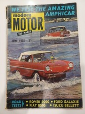Modern Motor Magazine June 1965 Free postage within Australia