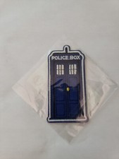 Dr.Who Police Box Embroidered Patch 3x2 Inches