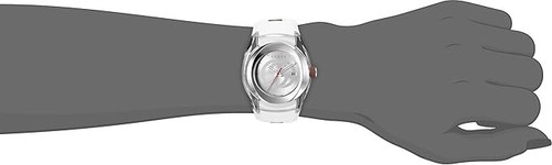 NEW Gucci Sync L 36mm White Rubber Strap Quartz Women's Designer Watch YA137302 - Picture 2 of 2