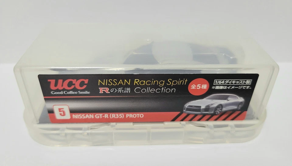 Nissan Racing Spirit Collection GT-R Die Cast Car 5 Lotes UCC Collabo Premio Raro Foto 2 de 4