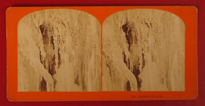 KILBURN BROTHERS EMLEM OF PURITY SV STEREOVIEW LITTLETON NH ICE !!