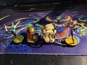 Lot - Villager, Captain Falcon, Wii Fit Trainer, ROB Famicom Smash Bros. Amiibo