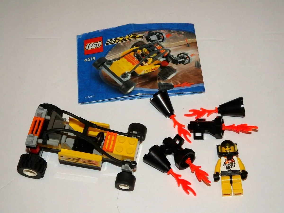 Lego 6519 Town City Turbo Tiger Race Car Buggy 2000