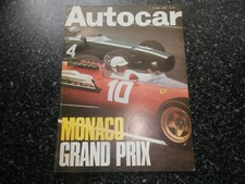Autocar 1967.Audi 90 R/T.Lancia Flavia.Monaco GP.AC 289.Sunbeam Tiger.Corsair 64