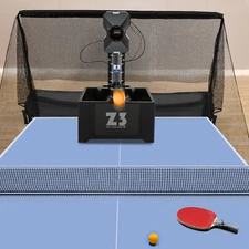 Automatic Training Table Tennis Ping Pong Ball Pitching Machine W/ 100*Balls+Net