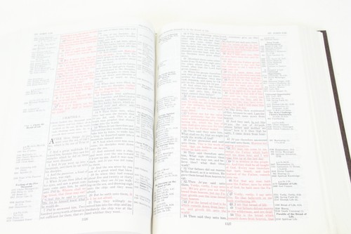 KJV Thompson Chain Reference Bible Fifth-Improved Wide Margin Edition 1988 - Picture 16 of 23