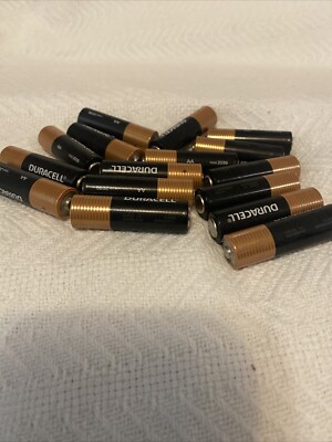12/  Each Duracell CopperTop Alkaline Batteries with Duralock Power