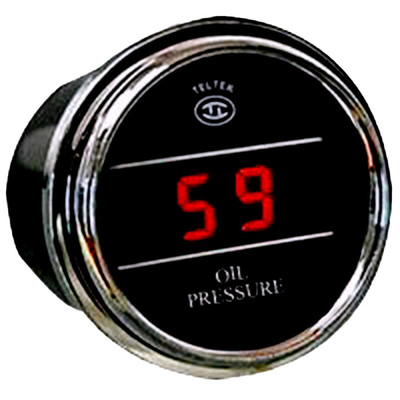 Oil Pressure Sensor Gauge for Any Semi, Pickup Truck or Car, Teltek Brand