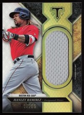 2017 Topps Triple Threads Single Jumbo Unity Relics Hanley Ramirez /36 Boston