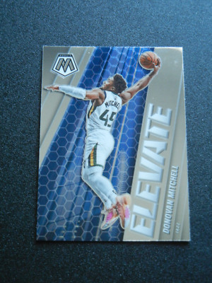 2020-21 Panini Mosaic Elevate #24 Donovan Mitchell  - INSERT Utah Jazz