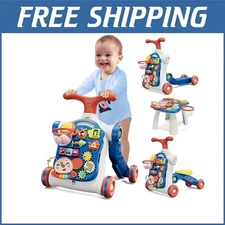 Engaging 5-in-1 Baby Walker with Activity Panel - Perfect Gift for Toddlers