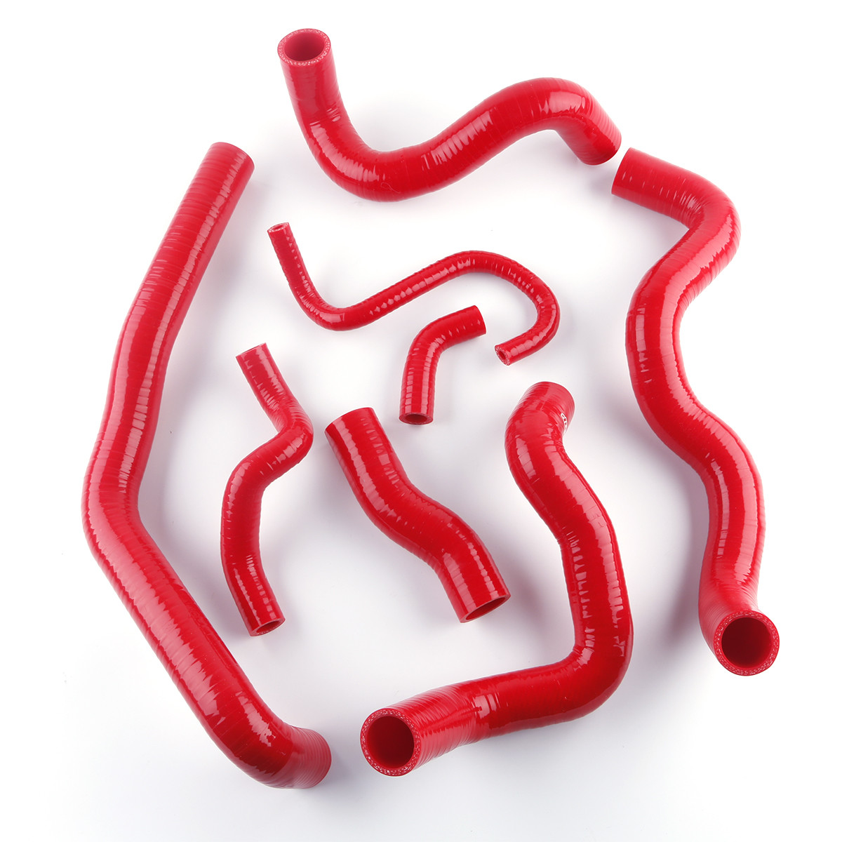 Red Silicone Radiator Coolant Heater Hose For 2006 - 2013 Mini Cooper S R56 1.6T