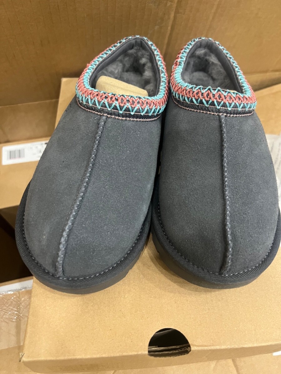 New Women's Shoes UGG Brand 5955-DGRY Classic Tasman Slippers Dark
