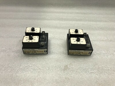 SSAC KSDR40A4 SOLID STATE TIMER 120VAC 0,1-10 SEC 1-100 MIN
