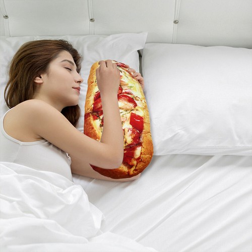 Brot Geformt Simulation Kreative Schinken Form Kissen Für Auto Verwenden - Bild 3 von 12