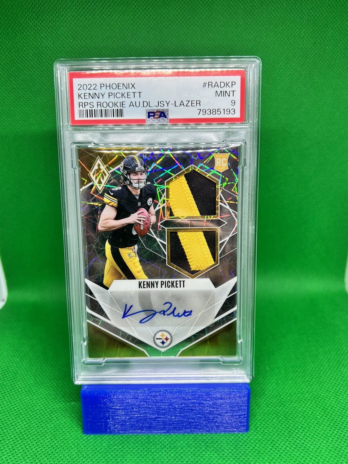 Kenny Pickett Panini Phoenix Rps Rookie Auto Dual Jersey #RADKP Lazer