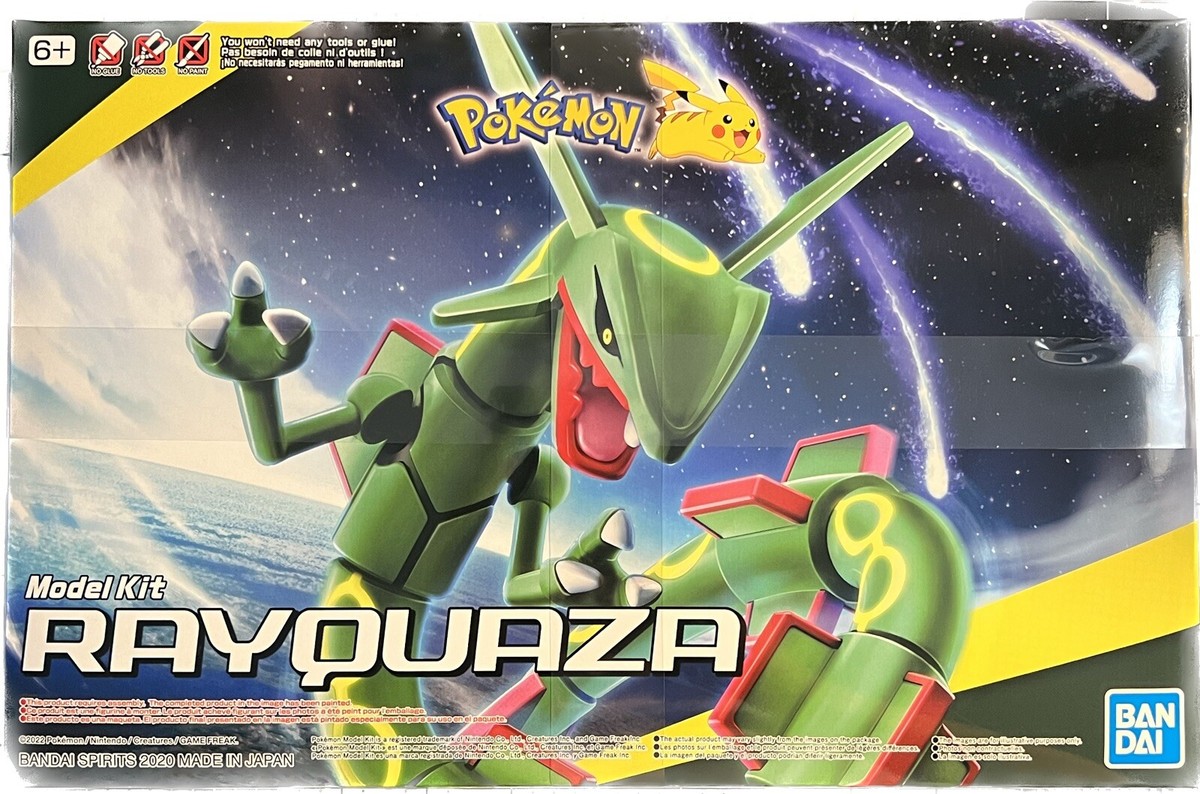 Bandai Pokemon Rayquaza Model Kit Brand New Sealed | eBay