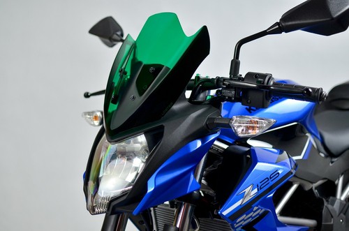 KAWASAKI Z 125 / 2019 - 2024 PARE-BRISE RACING SPORT BUBBLE 5 COULEURS - Photo 8/9