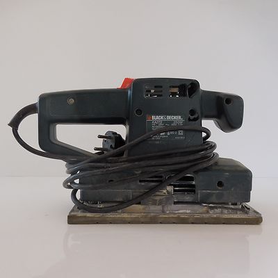 Image of Black & Decker KA273 orbital sander on eBay website