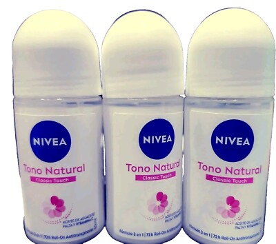 3x Nivea Deodorant /ClassicTouch 50ml each