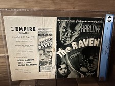 RARE ORIGINAL BORIS KARLOFF- BELA 