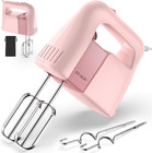 450W Electric Hand Mixer, 5-Speed Large Handheld Mixer Food Mixer with 304 Stain
