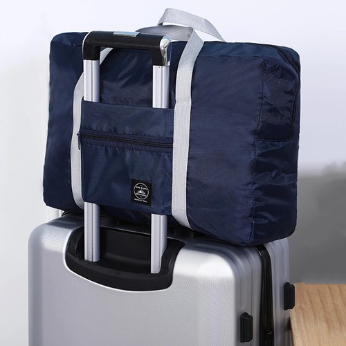 Foldable Travel Bags Storage Bag Lightweight Airplane Duffle Handbag Totes - Picture 21 of 21